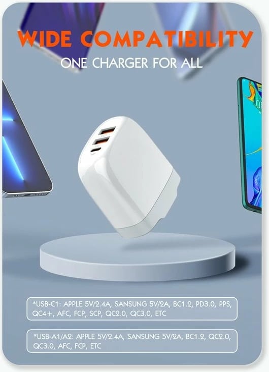 Karikues LDNIO A3511Q (Bardhë)