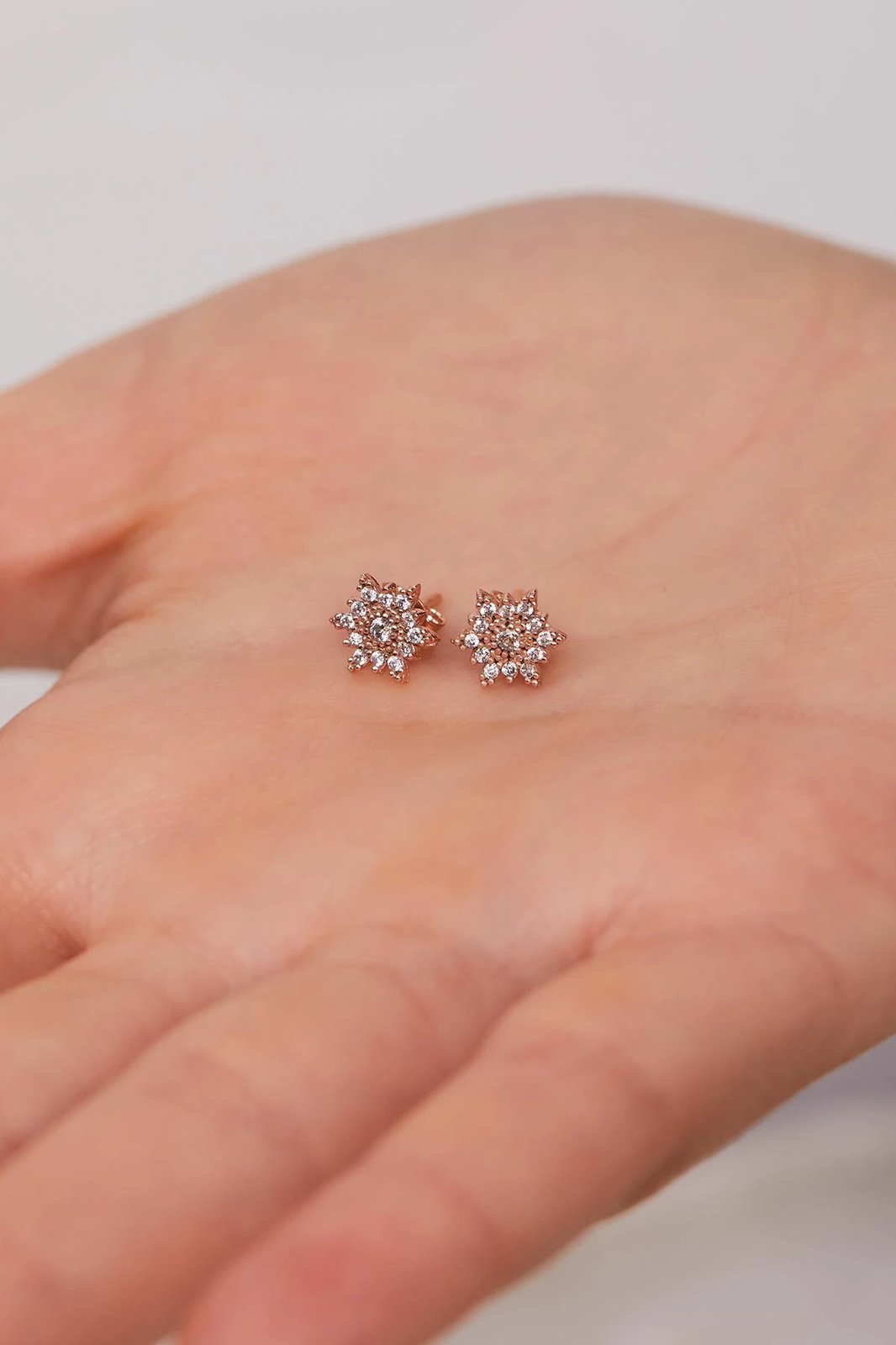 Vathë argjendi Elika, ngjyrë rozë, ELKAB92275R