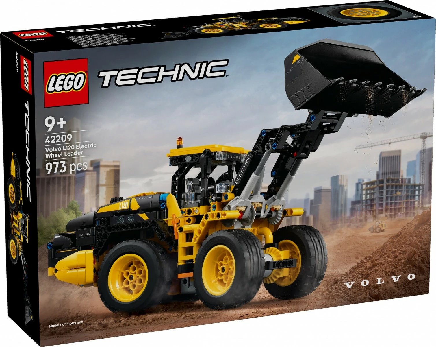 Set ndërtimi LEGO Technic Volvo L120 Electric Wheel Loader 42209, 973 pjesë