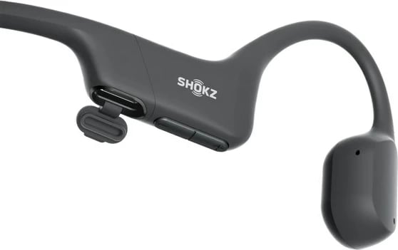Kufje sportive pa tela SHOKZ Openrun Mini, neck-band, Bluetooth 5.1, Titanium, për sport
