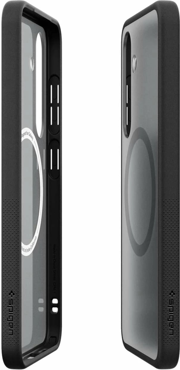 Mbështjellës silikoni Spigen Capella GP-FPS931PGBJW për Samsung Galaxy S25, me MagFit, Zi