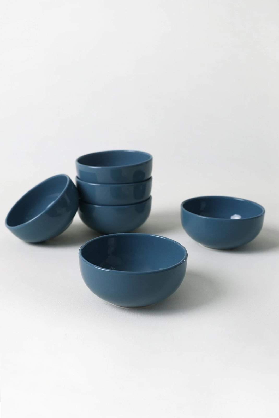 Set tasash qeramike (6 copë), Hermia Concept, X00017446, ngjyrë kaltër