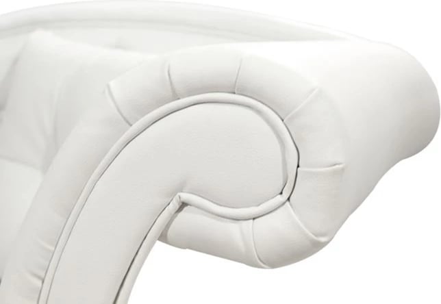 Reel Chesterfield Niovi e bardhë, krah i djathtë, FH3008.02, 190x61x84 cm