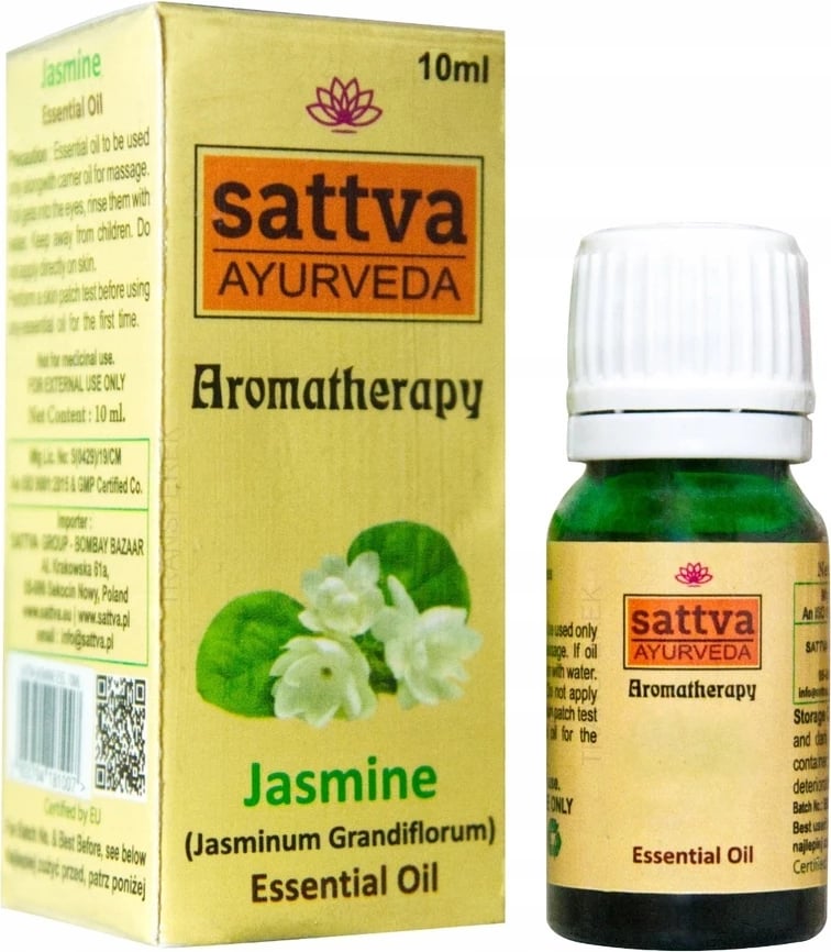 Vaj esencial aromaterapie Sattva Jasmine 10ml
