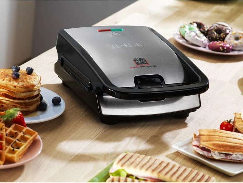Aparat sanduiçi & waffle Tefal Snack Collection SW852D 700W i zi