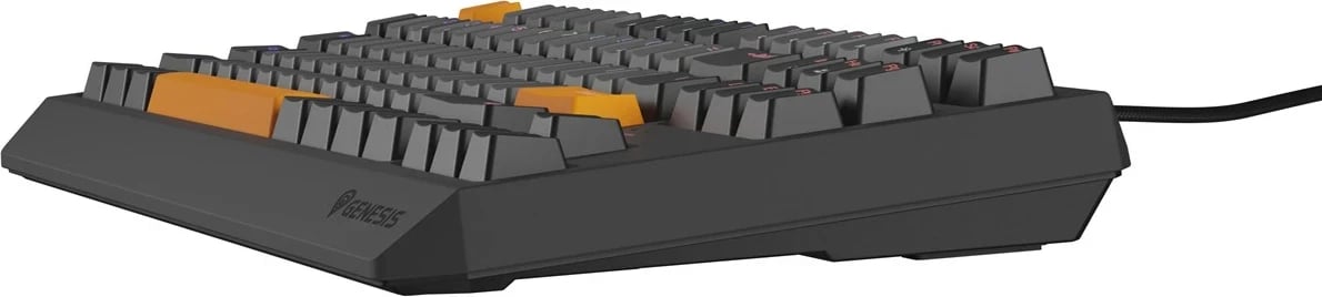 Tastierë mekanike gaming GENESIS Thor 230 TKL, Outemu Red, RGB, Wireless + Bluetooth + USB, Portokalli Tastierë mekanike gaming GENESIS Thor 230 TKL, Outemu Red, RGB, Wireless + Bluetooth + USB, Portokalli