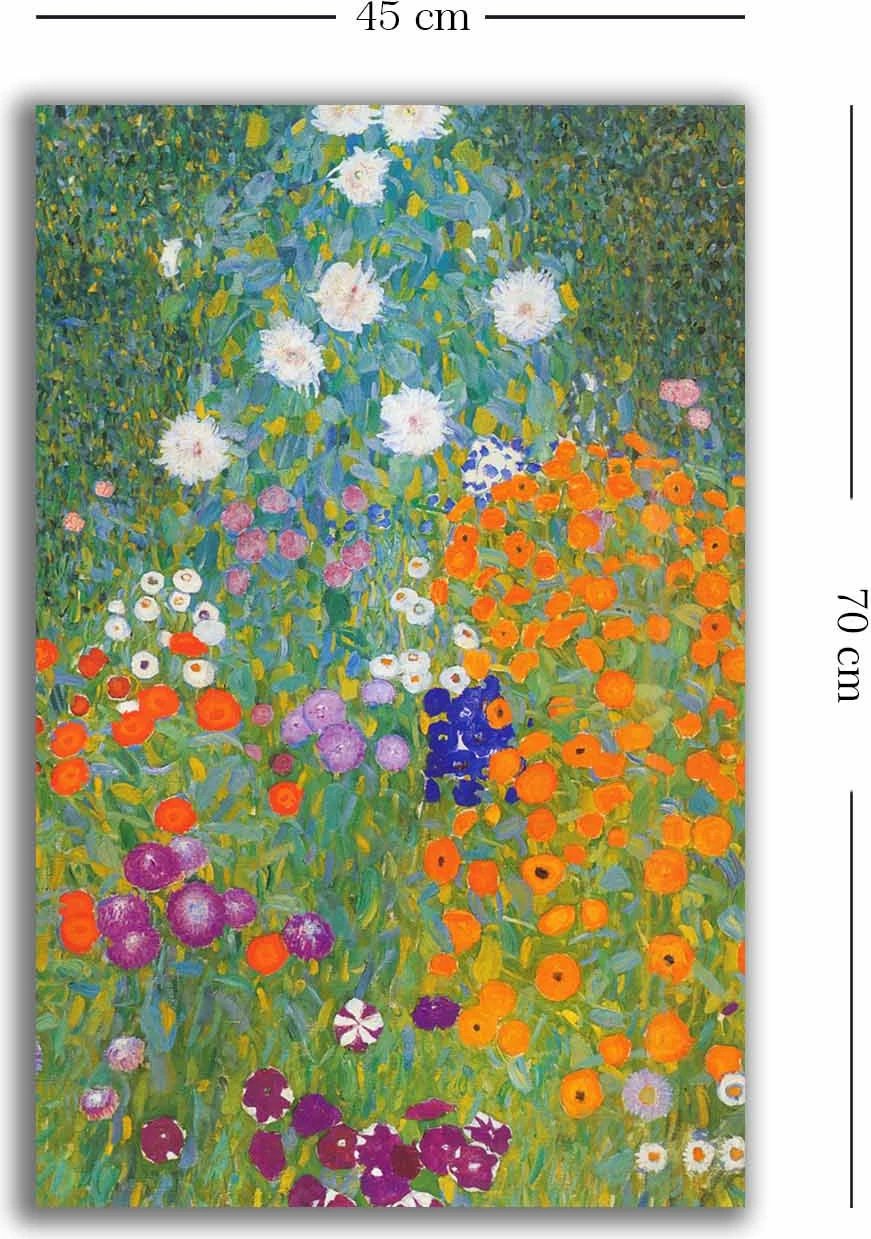 Pikturë dekorative në kanavacë, shumëngjyrëshe, Wallity 4570KLIMT001, 45x70cm