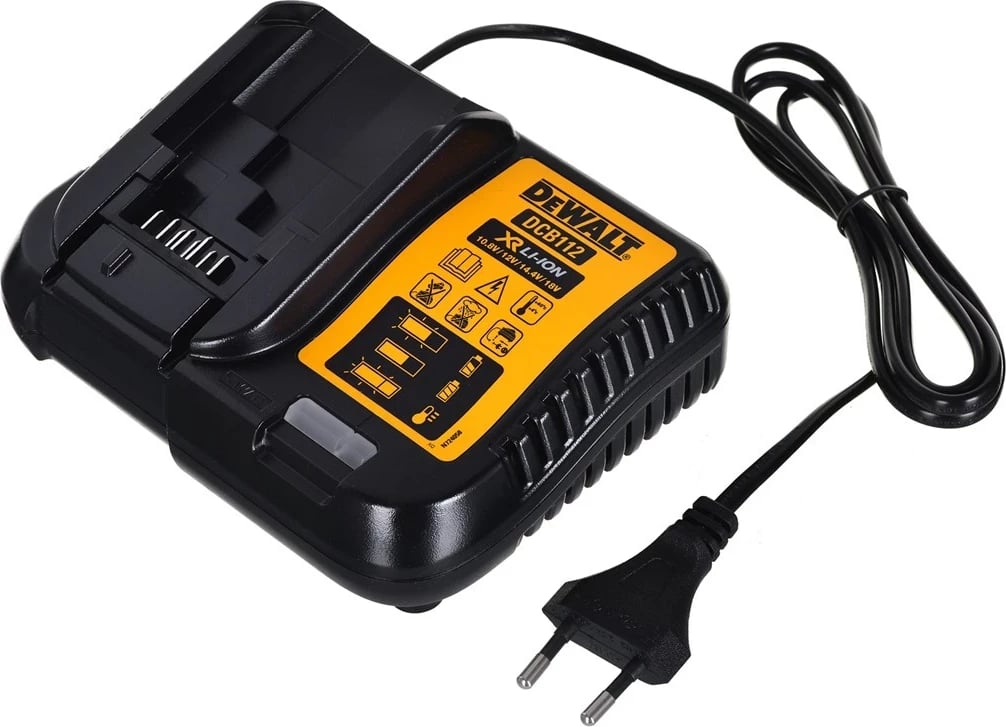 Makineri DeWalt DCD800E1T, 18V XR, 1x1.7AH, Verdhë