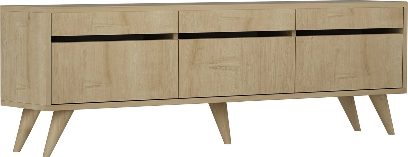 Komodë TV Hanah Home, ngjyrë Sapphire Oak