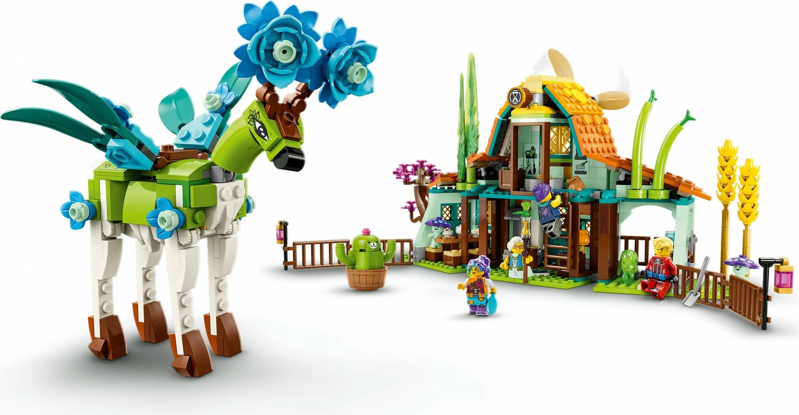 Set ndërtimi LEGO Stable of Dream Creatures, 681 pjesë, shumëngjyrësh Set ndërtimi LEGO Stable of Dream Creatures, 681 pjesë, shumëngjyrësh