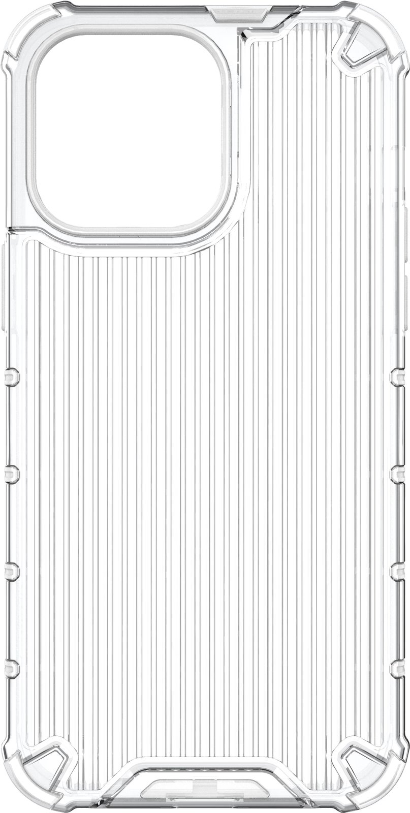 Mbështjellës Hurtel Ombre Protect Case për iPhone 14 Pro, rozë-kaltër