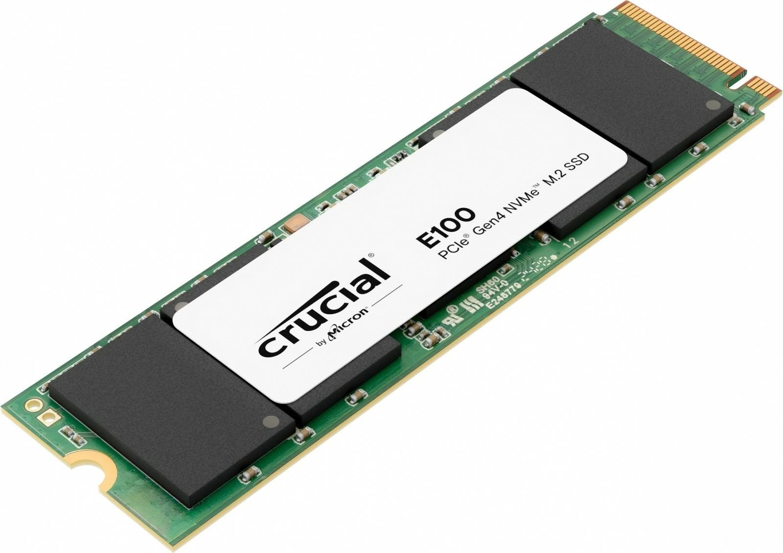 SSD Crucial E100 480GB, M.2 2280, PCIe 4.0 NVMe