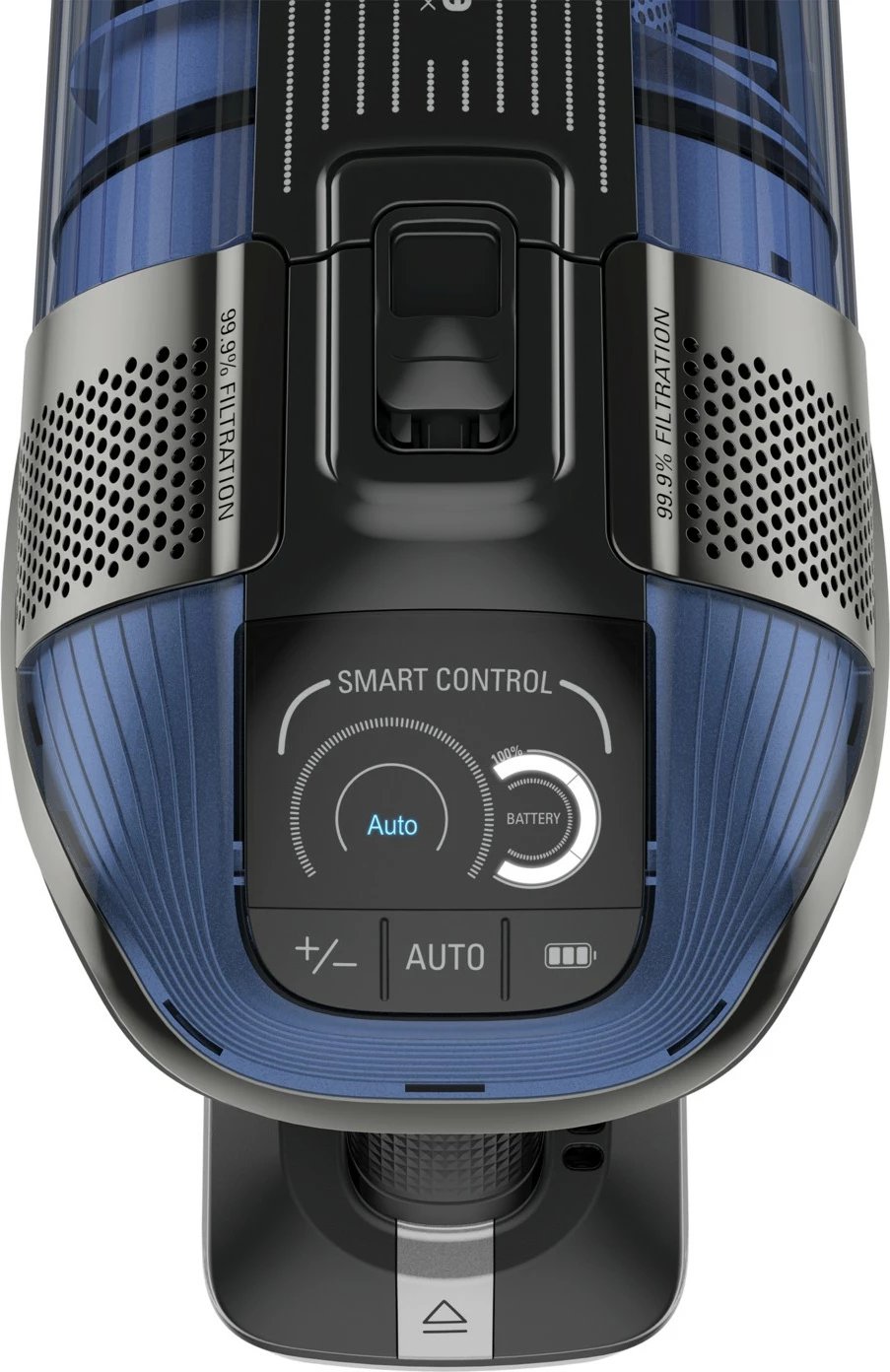 Fshesë me korrent pa kabllo Rowenta X-Force Flex 12.60 Aqua RH98C0WO, blu/zezë Fshesë me korrent pa kabllo Rowenta X-Force Flex 12.60 Aqua RH98C0WO, blu/zezë
