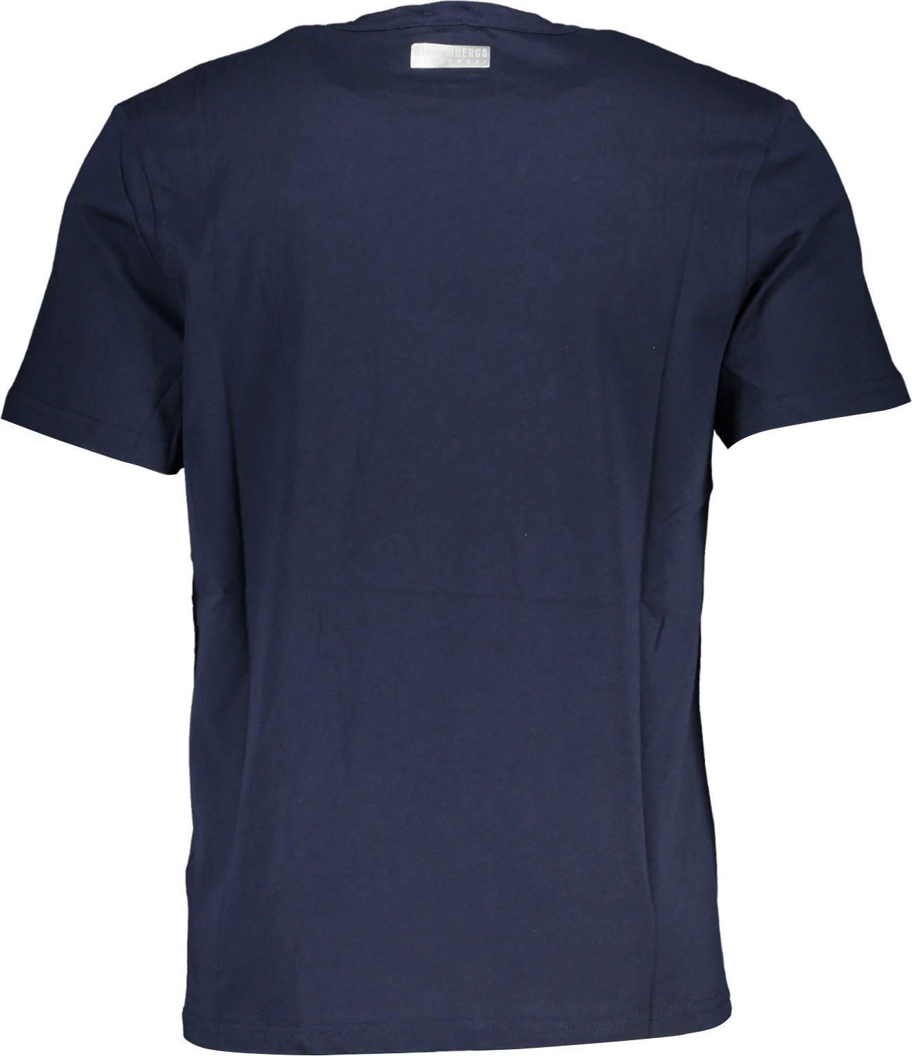 Maicë për meshkuj Bikkembergs me mëngë të shkurta, blu