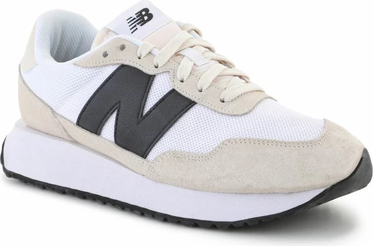 Atlete për meshkuj New Balance, të bardha dhe krem