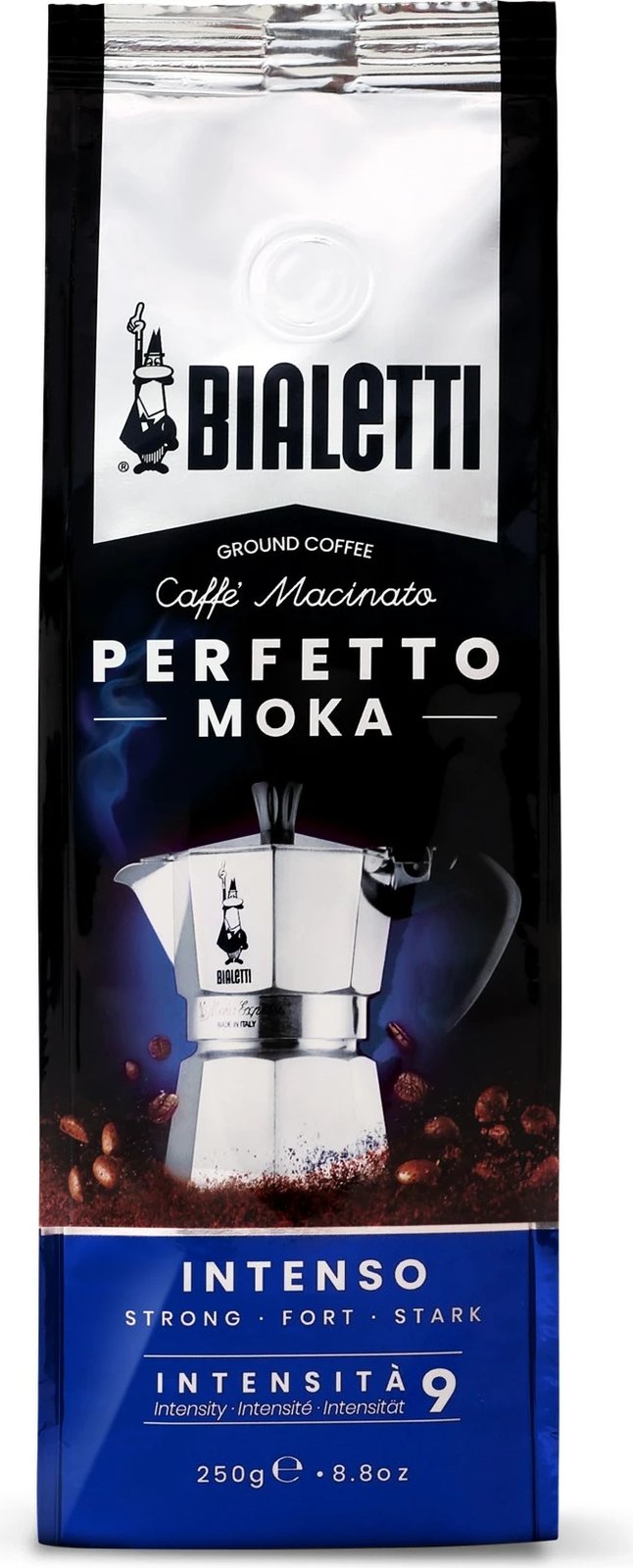 Kafe e bluar Bialetti Perfetto Moka Intenso 250g