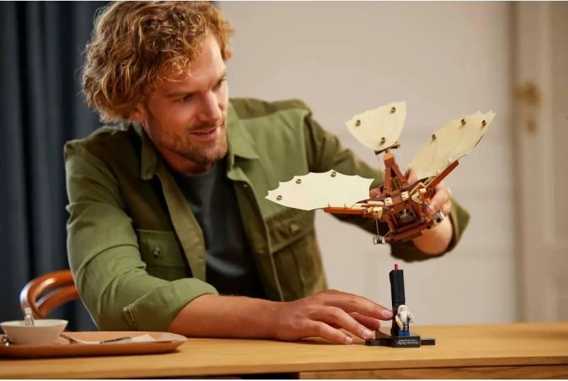 Set ndërtimi Lego për të rritur, Leonardo da Vinci