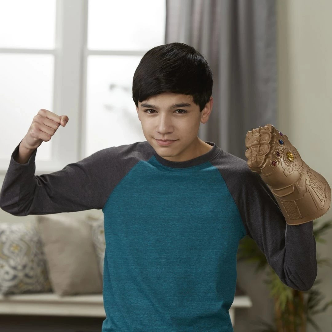 Lodër elektronike Hasbro Marvel Avengers Infinity Gauntlet, për fëmijë, Shumëngjyrëshe