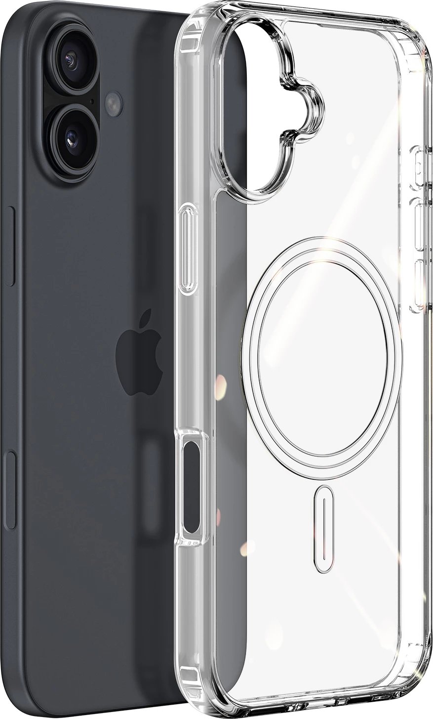 Mbështjellës Dux Ducis Clin Mag për iPhone 16, MagSafe, Transparent