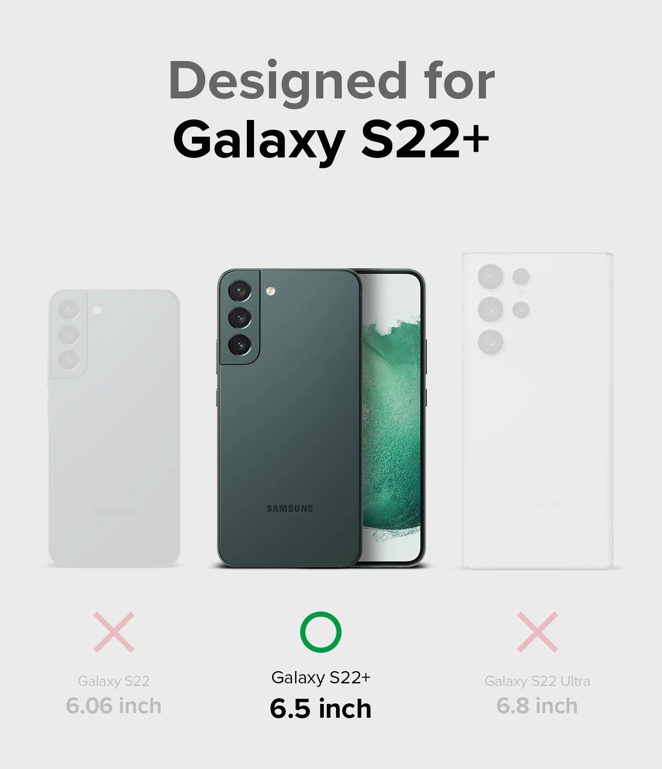 Mbështjellës Ringke Folio Signature për Samsung Galaxy S22+, lëkurë sintetike, e zezë