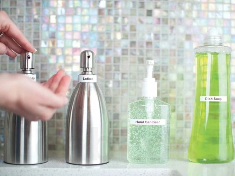 Printer etiketa Yakimasport Dymo LetraTag LT-100H, argjendtë