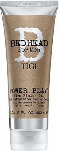 Xhel për stilim flokësh TIGI Bed Head Power Play Firm Finish për meshkuj 200ml