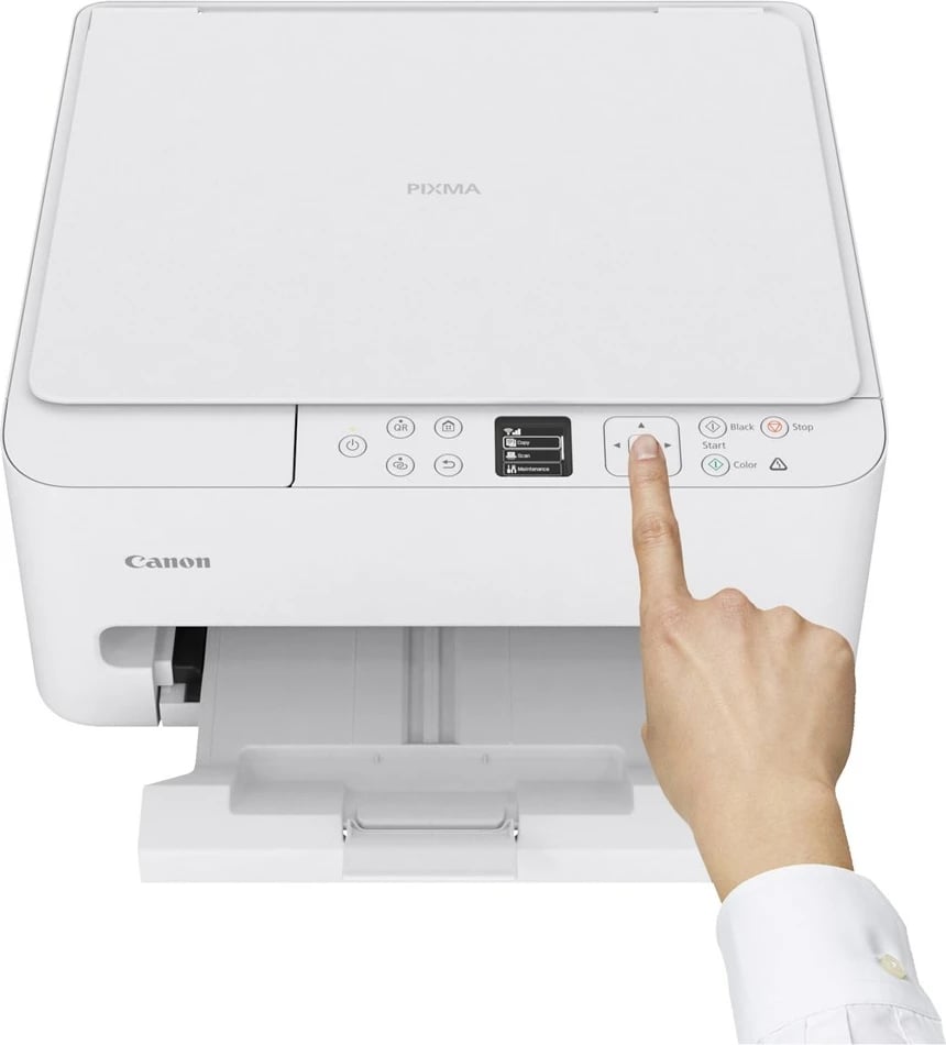 Printer multifunksional Canon PIXMA TS6550i, Inkjet, A4, Wi-Fi, Bardhë