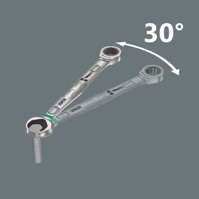 Set çelësa WERA Joker 11 copë, çelik inox, mat