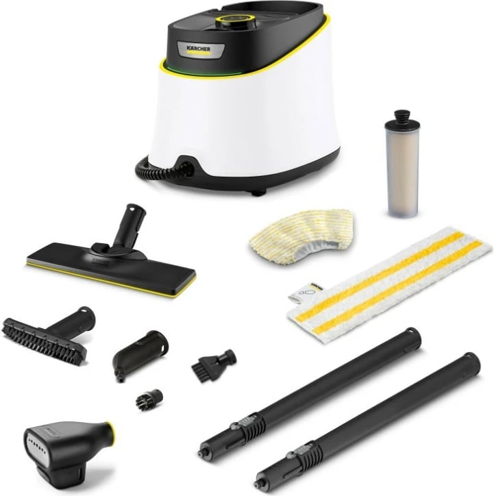 Avullues Karcher SC3 Deluxe Textile Edition, 1.513-435.0, 1900W, 1L, Bardhë/Zi