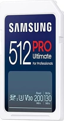 Kartelë memorie SD Samsung PRO Ultimate MB-SY512SB/WW, 512GB me lexues USB