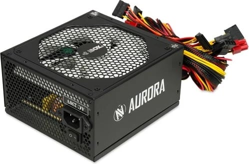 Furnizues energjie IBOX Aurora, 500W, 14cm, i bardhë