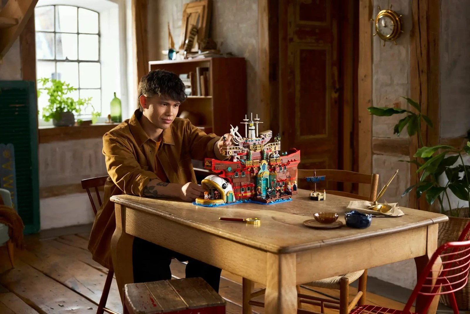 Set LEGO One Piece 75640 The Baratie Floating Restaurant, për të rritur