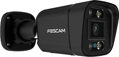 Kamerë sigurie Foscam V8EP, IP, 8MP, PoE, detektim personash/automjetesh, dy-drejtim audio, e zezë