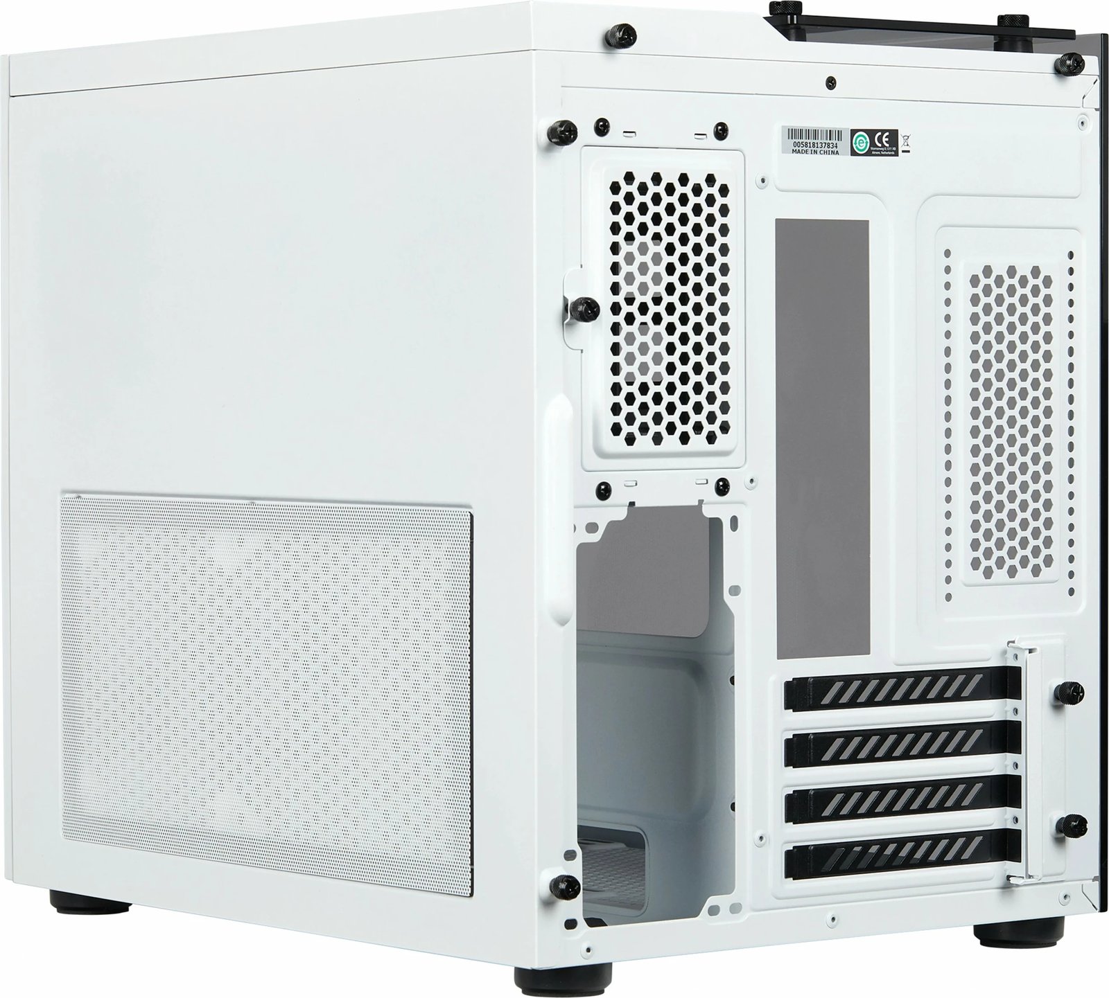 Kasë Corsair Crystal 280X, micro ATX, xham i temperuar, e bardhë Kasë Corsair Crystal 280X, micro ATX, xham i temperuar, e bardhë