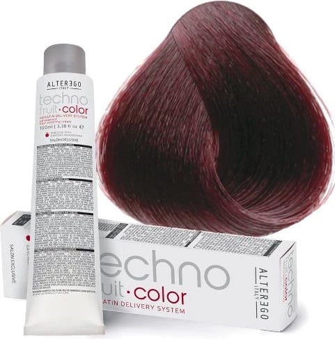 Ngjyrë për flokë Alter Ego Techno Fruit Color, 5/6 Light Chestnut Red, 100 ml