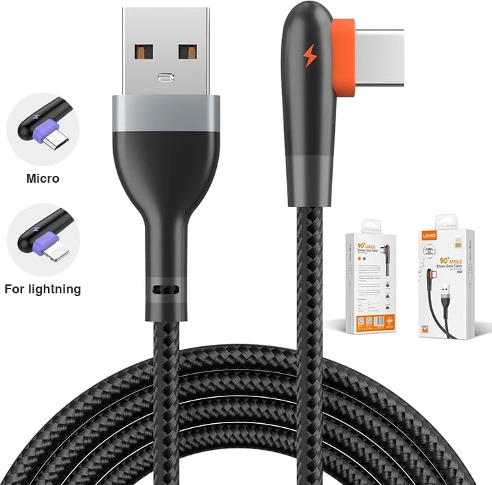 Kabllo E Karikimit LDNIO LS561 (Hiri, 2m) Kabllo E Karikimit LDNIO LS561 (Hiri, 2m)