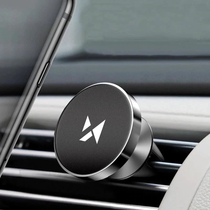 Mbajtës magnetik për veturë Wozinsky WMH-04, për grilë, i zi