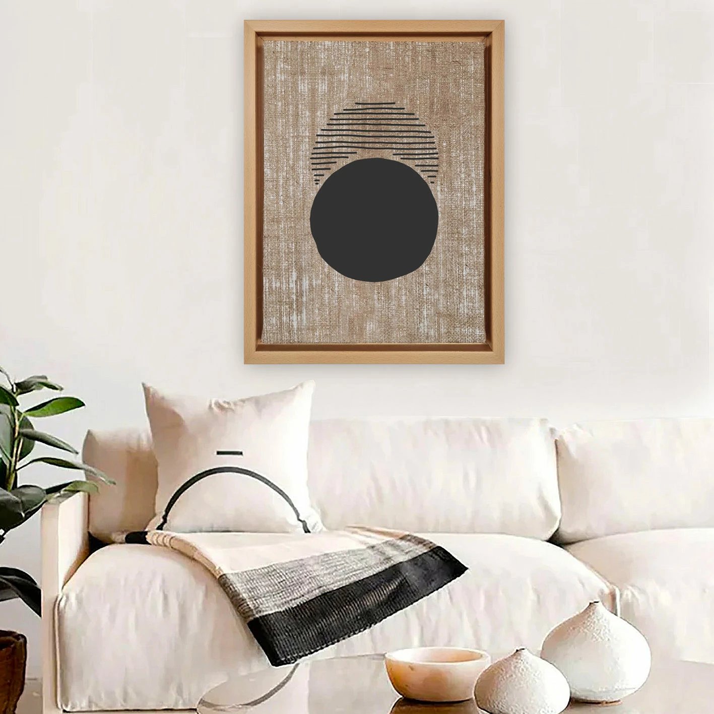 Pikturë dekorative në kanavacë Wallity, shumëngjyrëshe, LNJ517943099823 - 96136, 96x136cm