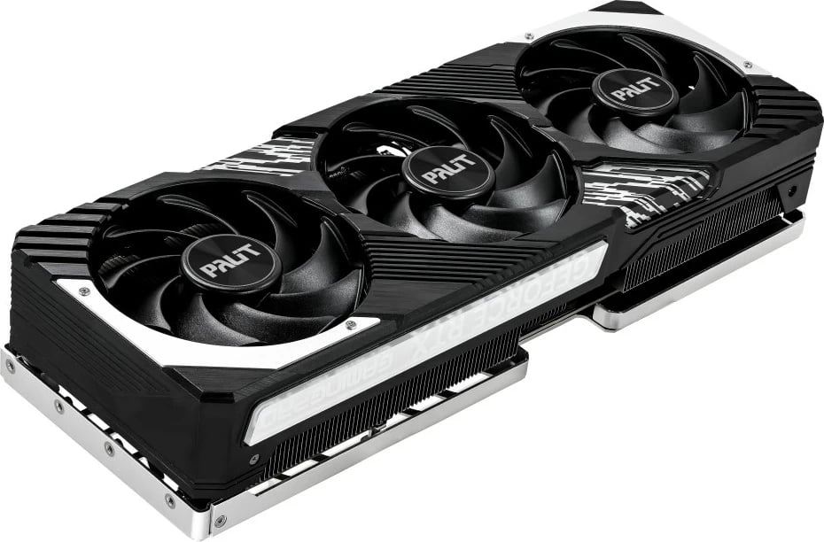 Kartelë grafike Palit GeForce RTX 4070 Ti SUPER GamingPro, 16 GB, Argjendtë