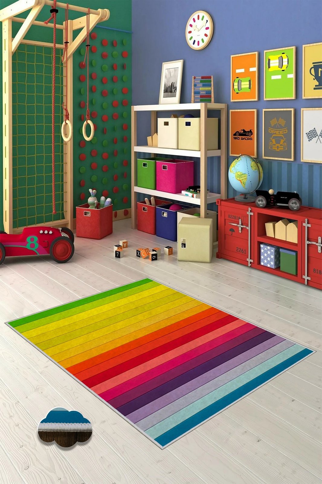 Qilim shumëngjyrësh 120x180cm, Conceptum Hypnose, WOOKECE084