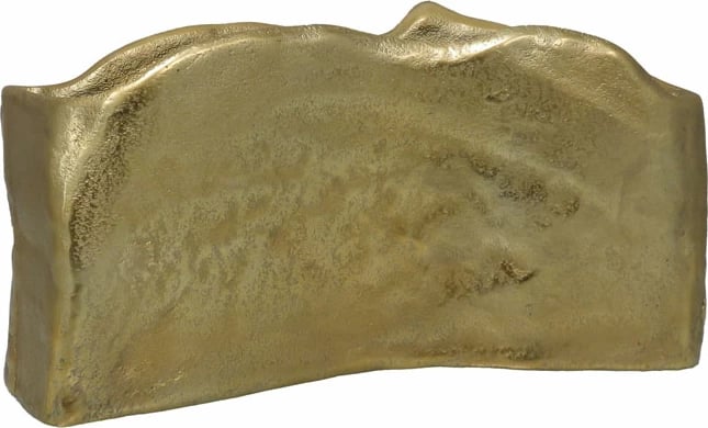 Vazo GRANTAS, alumin, ngjyrë ari, 37x11x20 cm