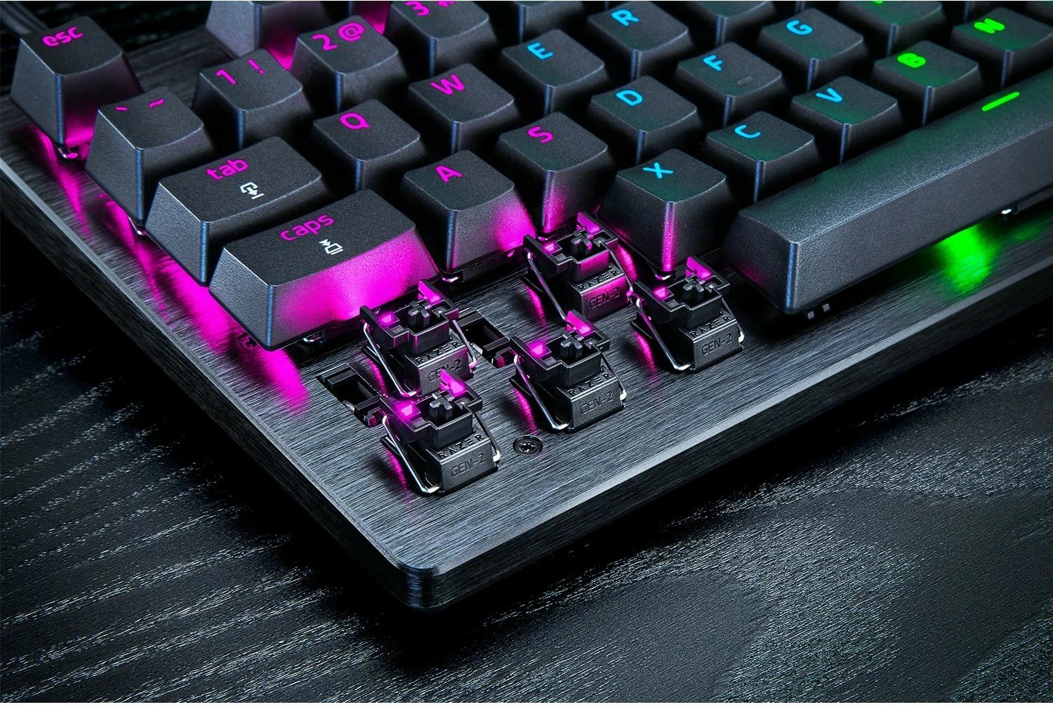 Tastierë Razer Huntsman V3 Pro Tenkeyless, 8KHz, layout gjerman, RGB