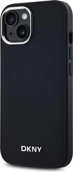 Mbështjellës DKNY për iPhone 15 Plus, MagSafe, i zi