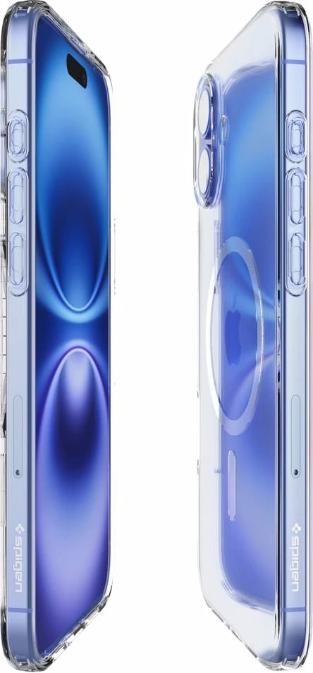 Mbështjellës Spigen Liquid Crystal Mag me MagSafe për iPhone 16 Plus, Transparent