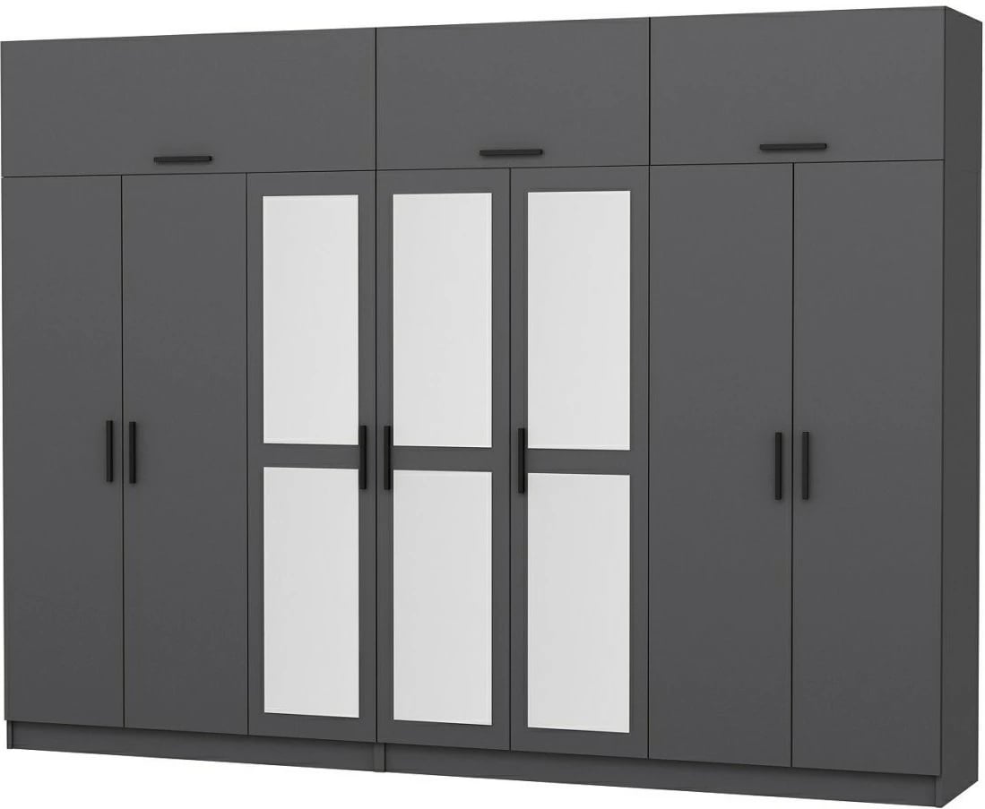 Dollap Skye Decor, ngjyrë antracit, Kale - 5192