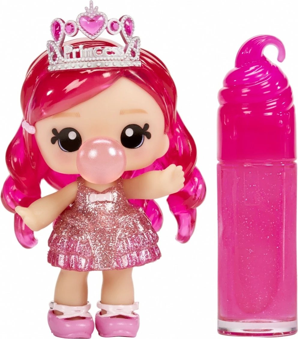 Kukull Yummiland MGA Bianca Bubblegum me lipgloss, rozë
