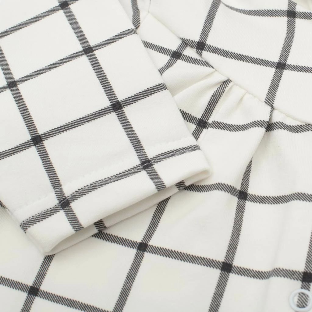 Set 2-pjesësh, New Baby Cool Girls, bluzë me kapuç + fund, madhësi 86 (12-18m), e bardhë