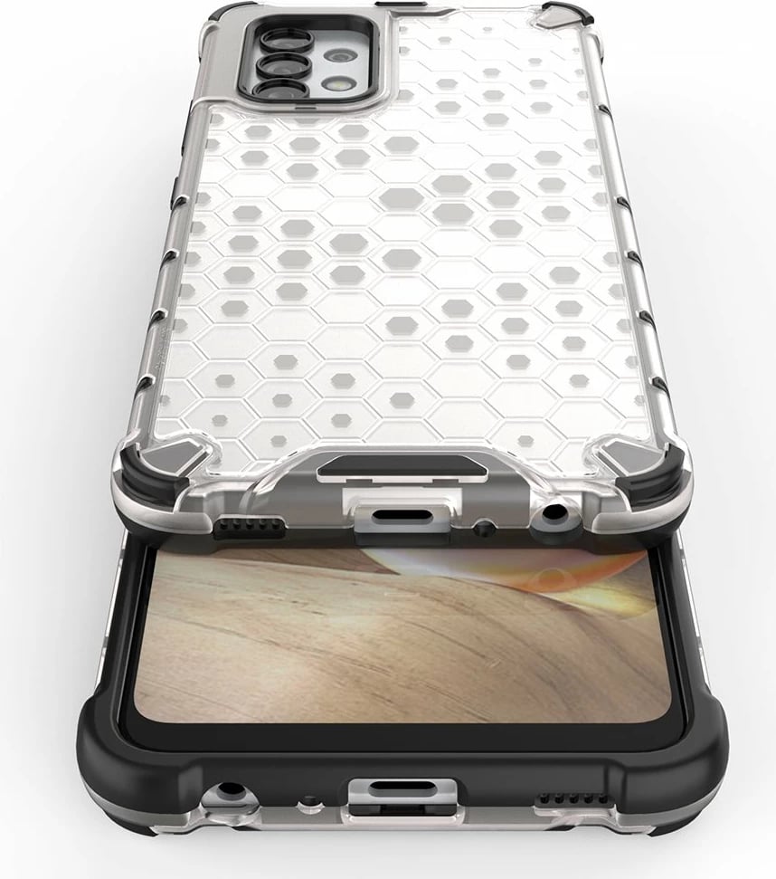 Mbështjellës Hurtel Honeycomb për Samsung Galaxy A13 5G, Transparent