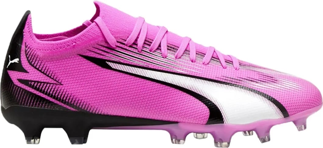 Këpucë futbolli Puma Ultra Match FG/AG 107754 01, 44.5, Rozë