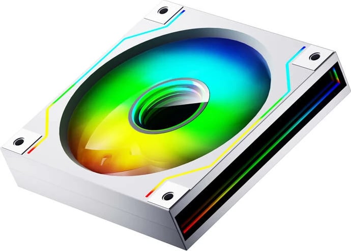 Ventilator për kasë Darkflash DM20, ARGB, 120mm, i bardhë